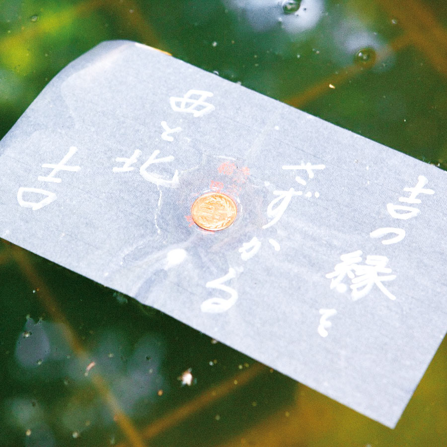 八重垣神社“鏡の池”体験