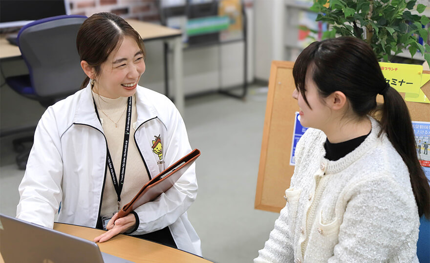 先輩社員の声②