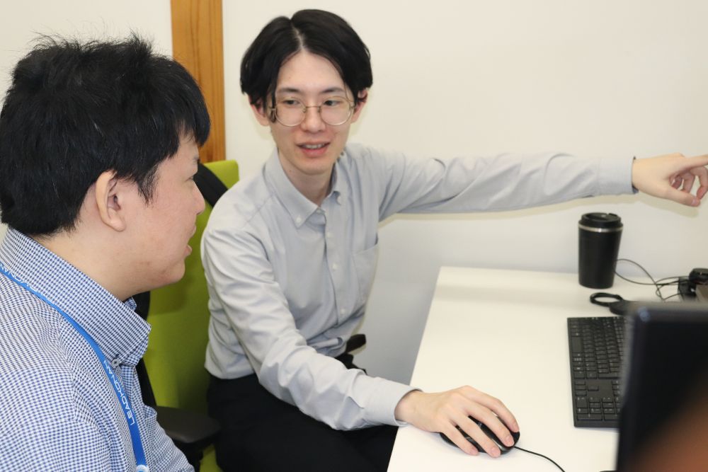 先輩社員の声①