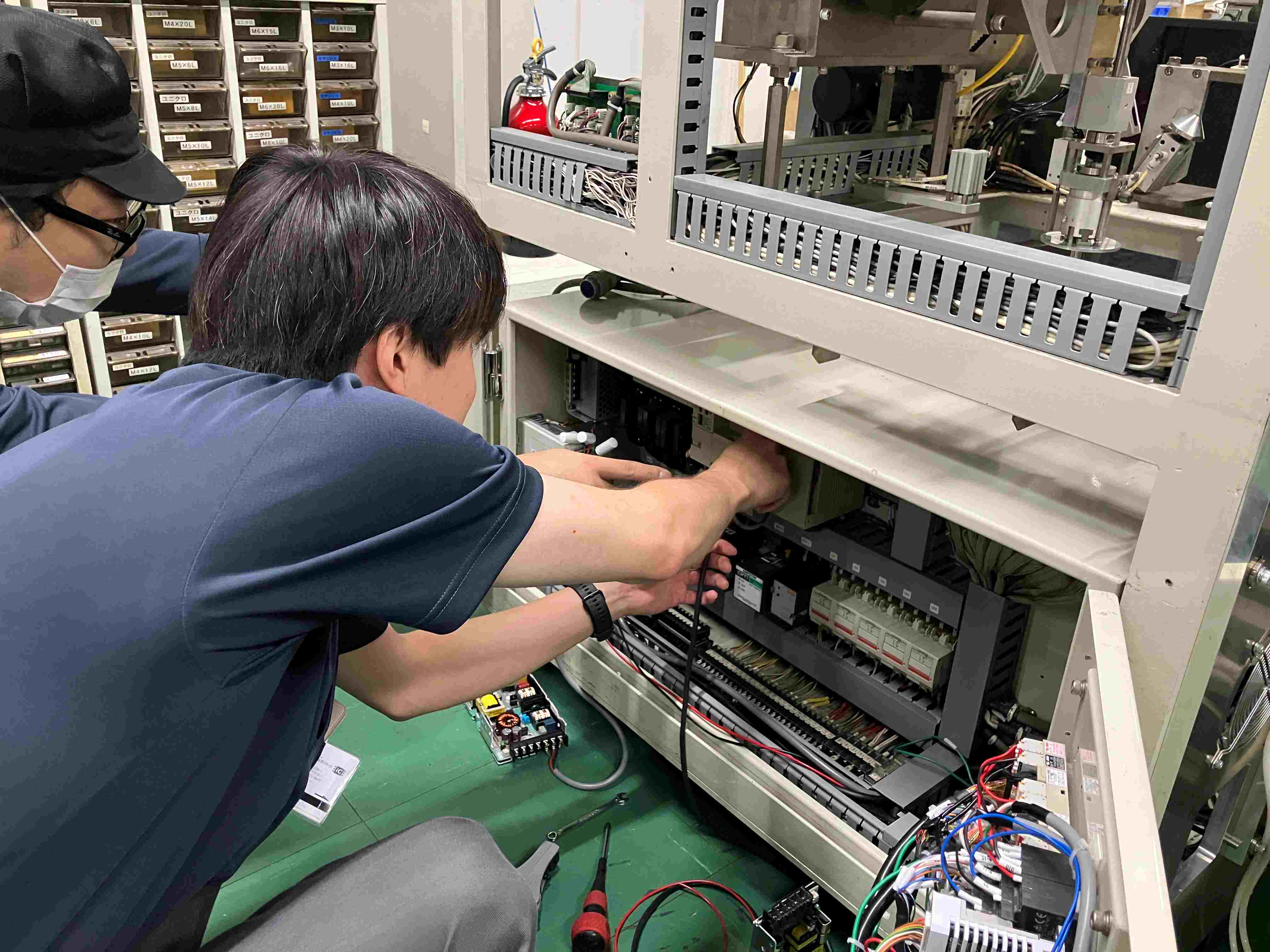 新入社員実習（機械組立）