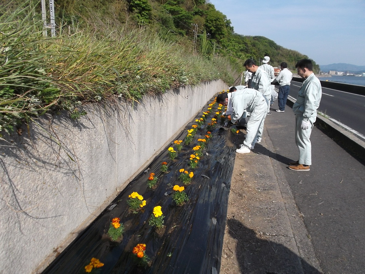 島根県の道路美化事業(ハートフルロード)
