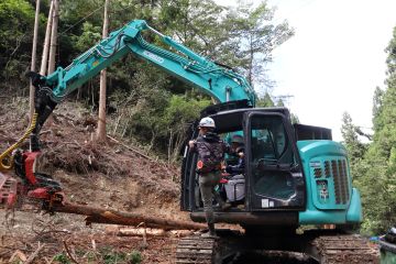 地元中学生の職場体験の受け入れ