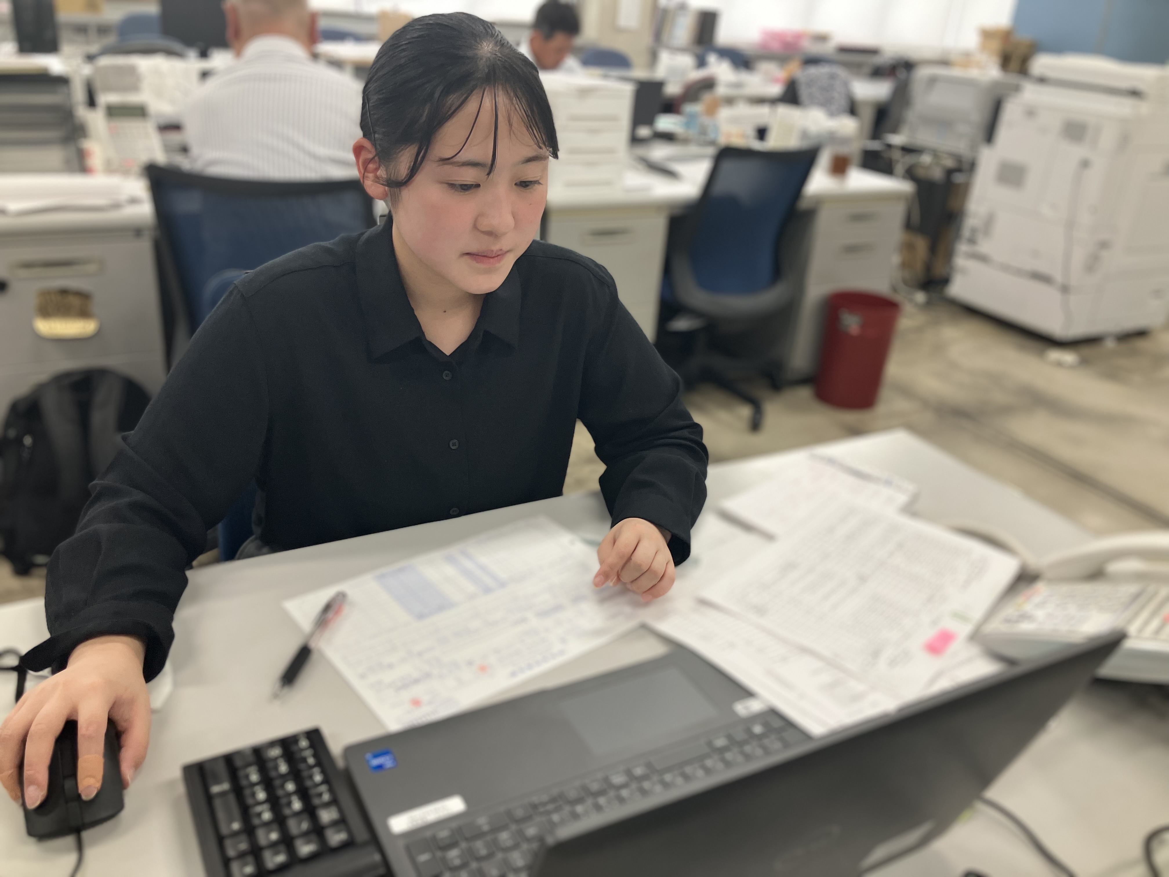 事務担当の社員