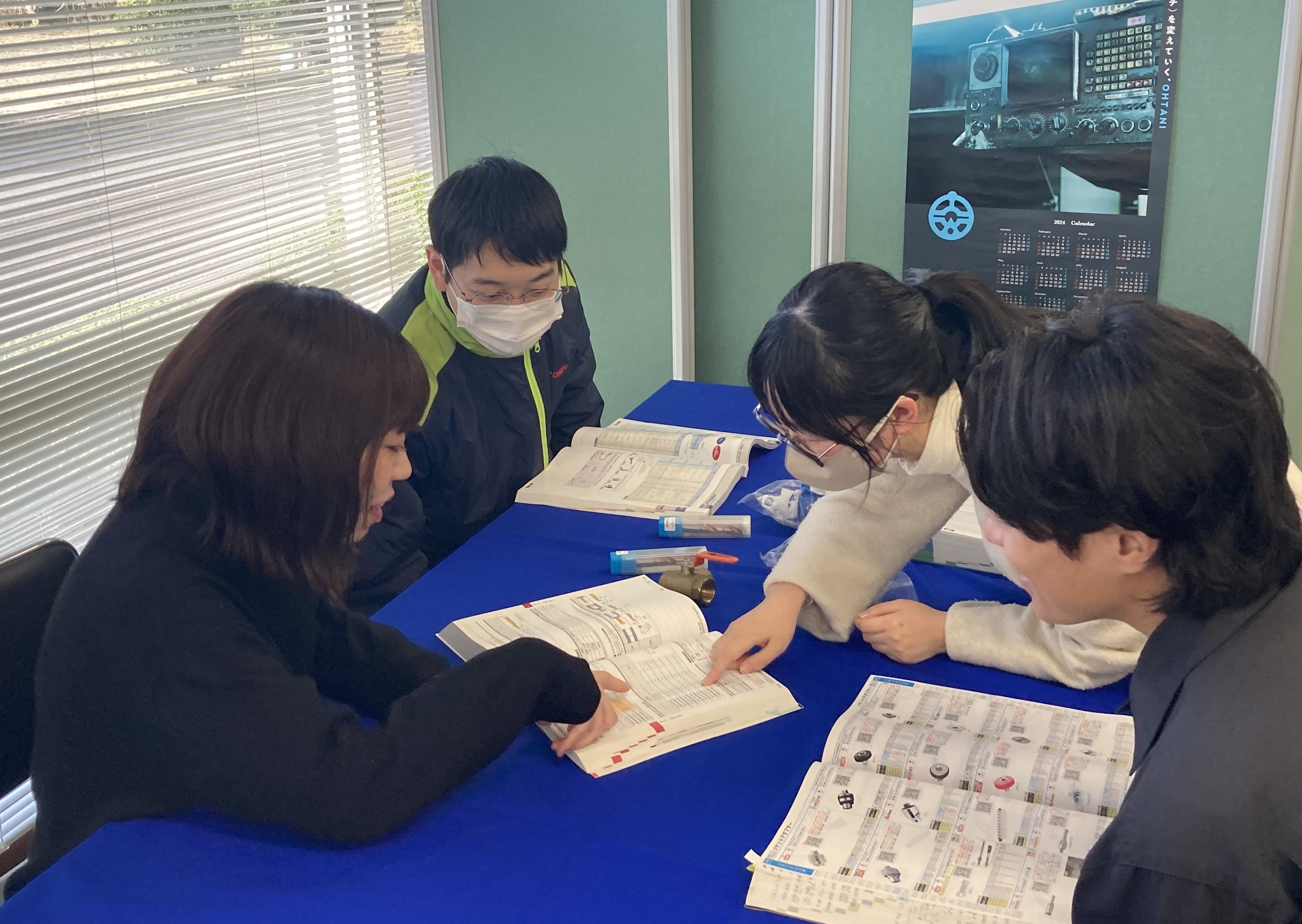 若手社員の研修