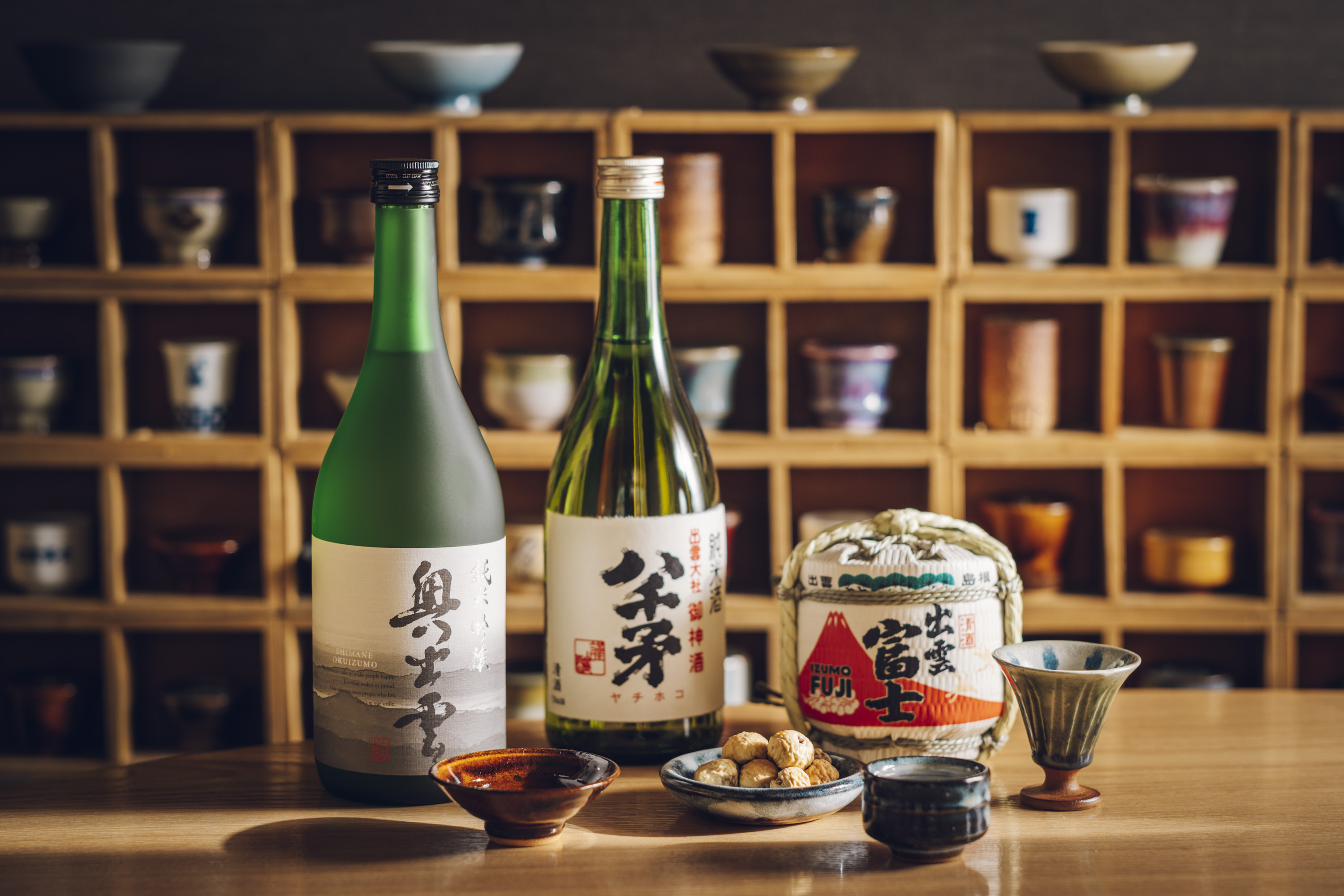 酒造が多い島根の地酒を楽しめる「日本酒BAR」