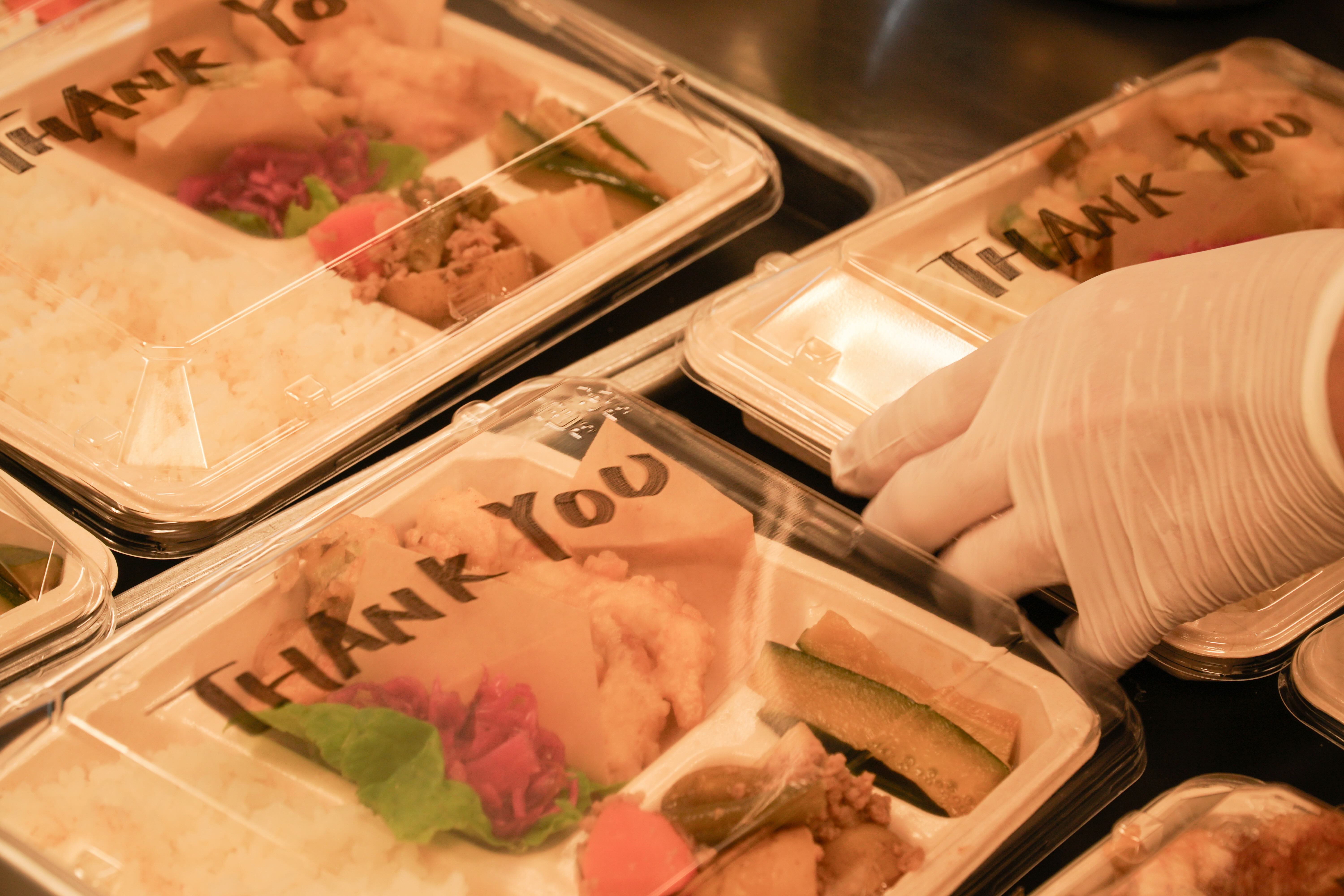 地産地消のお弁当づくり