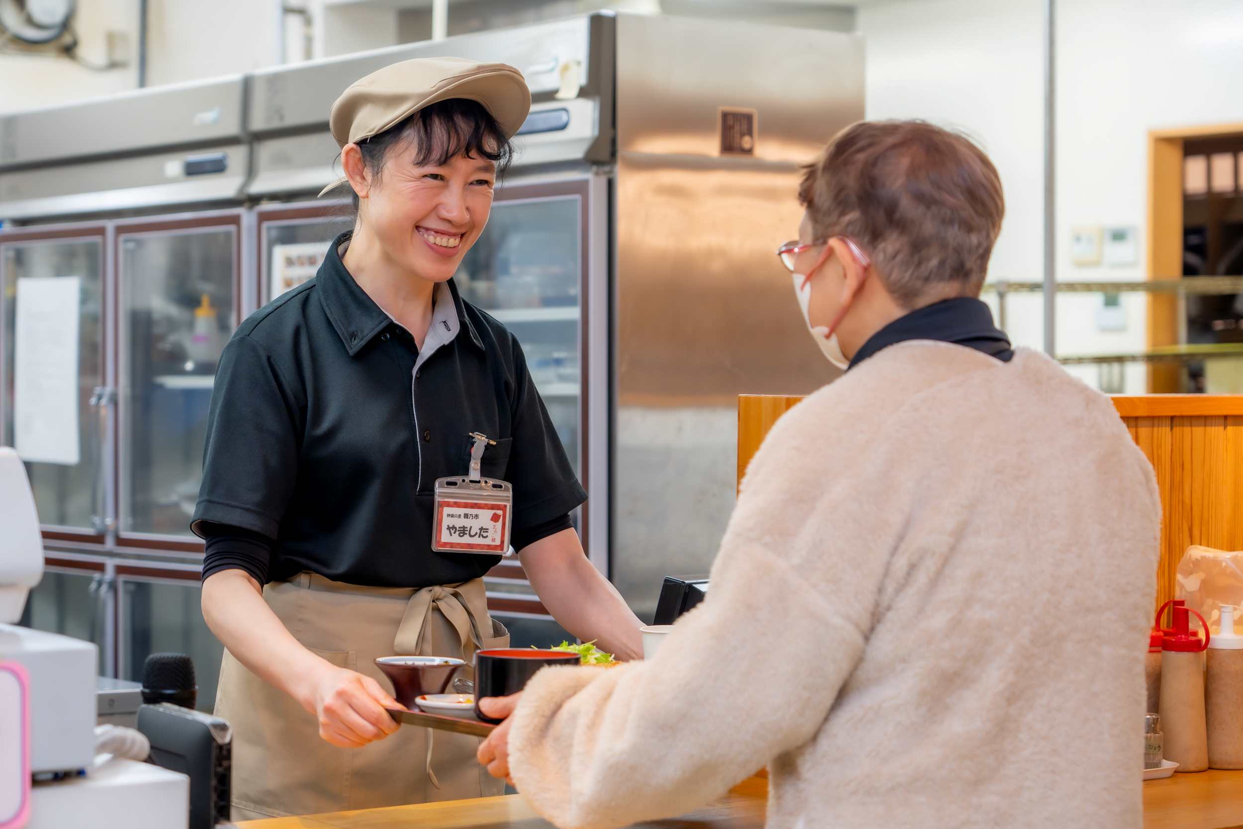 お客様の「ありがとう」がやりがいです
