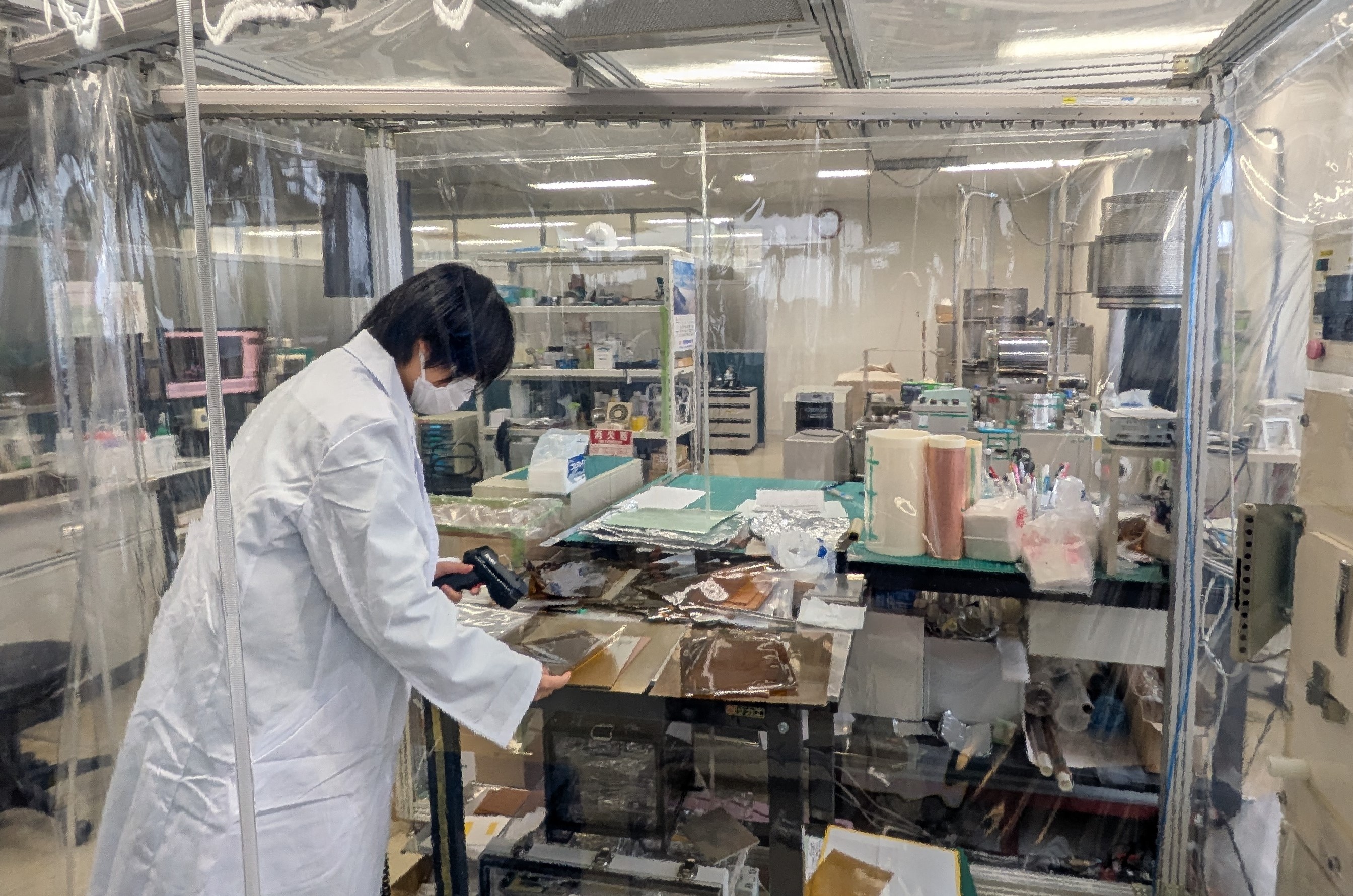 社屋3Fの研究開発ルーム