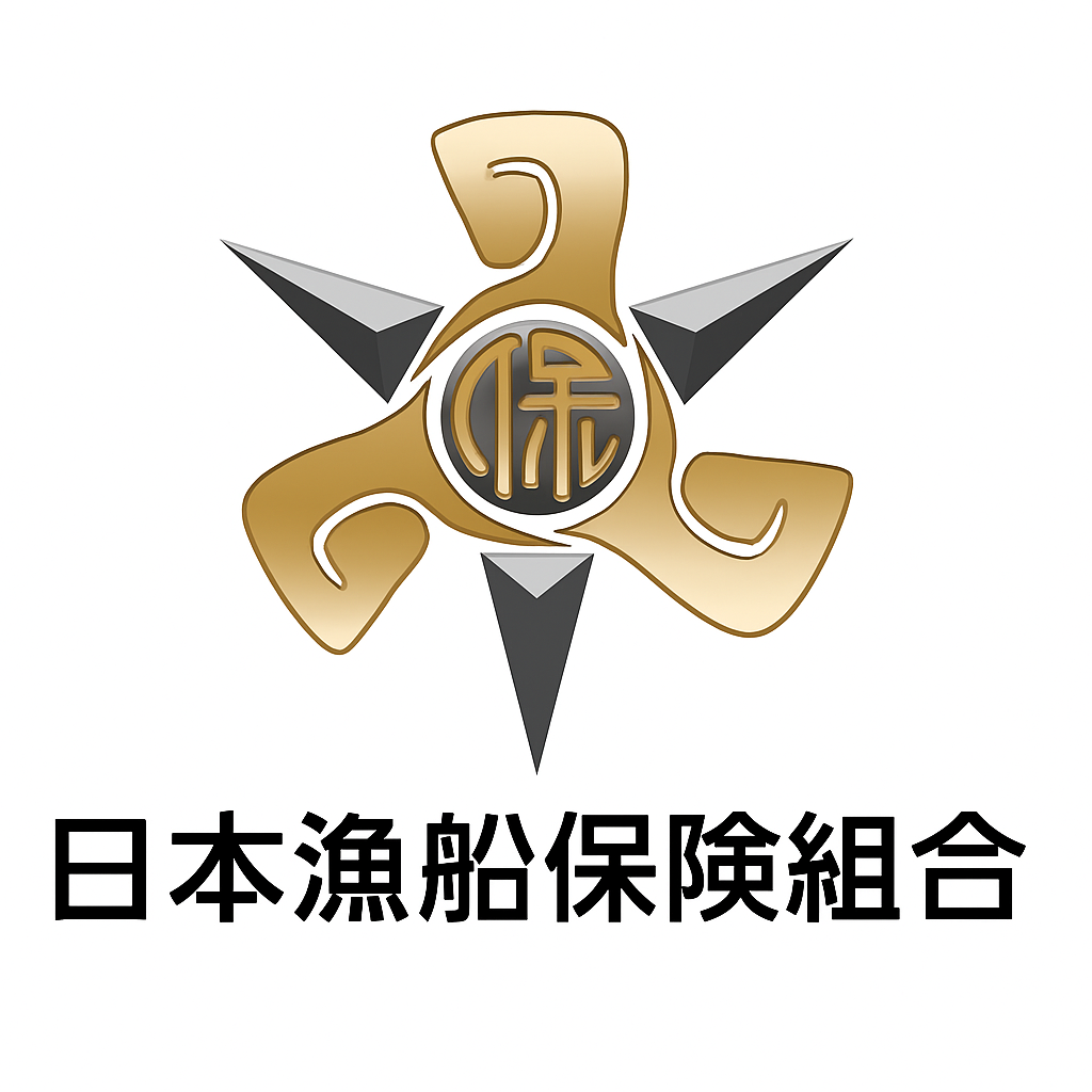 TV等でも見かける漁船保険帽子のマークです