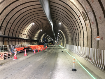 当社施工工事（トンネル）
