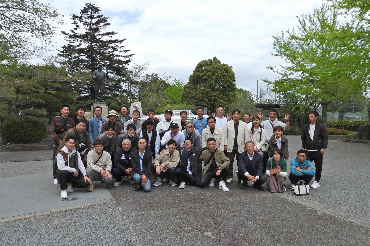 研修旅行にも行きます！（2024年鹿児島にて）