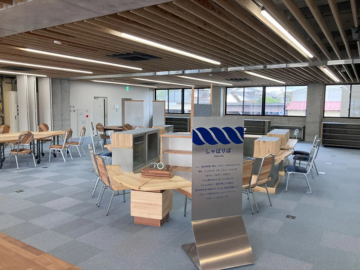 役場の1階は住民との交流スペース