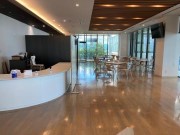 宍道湖が見える展望の良い休憩室