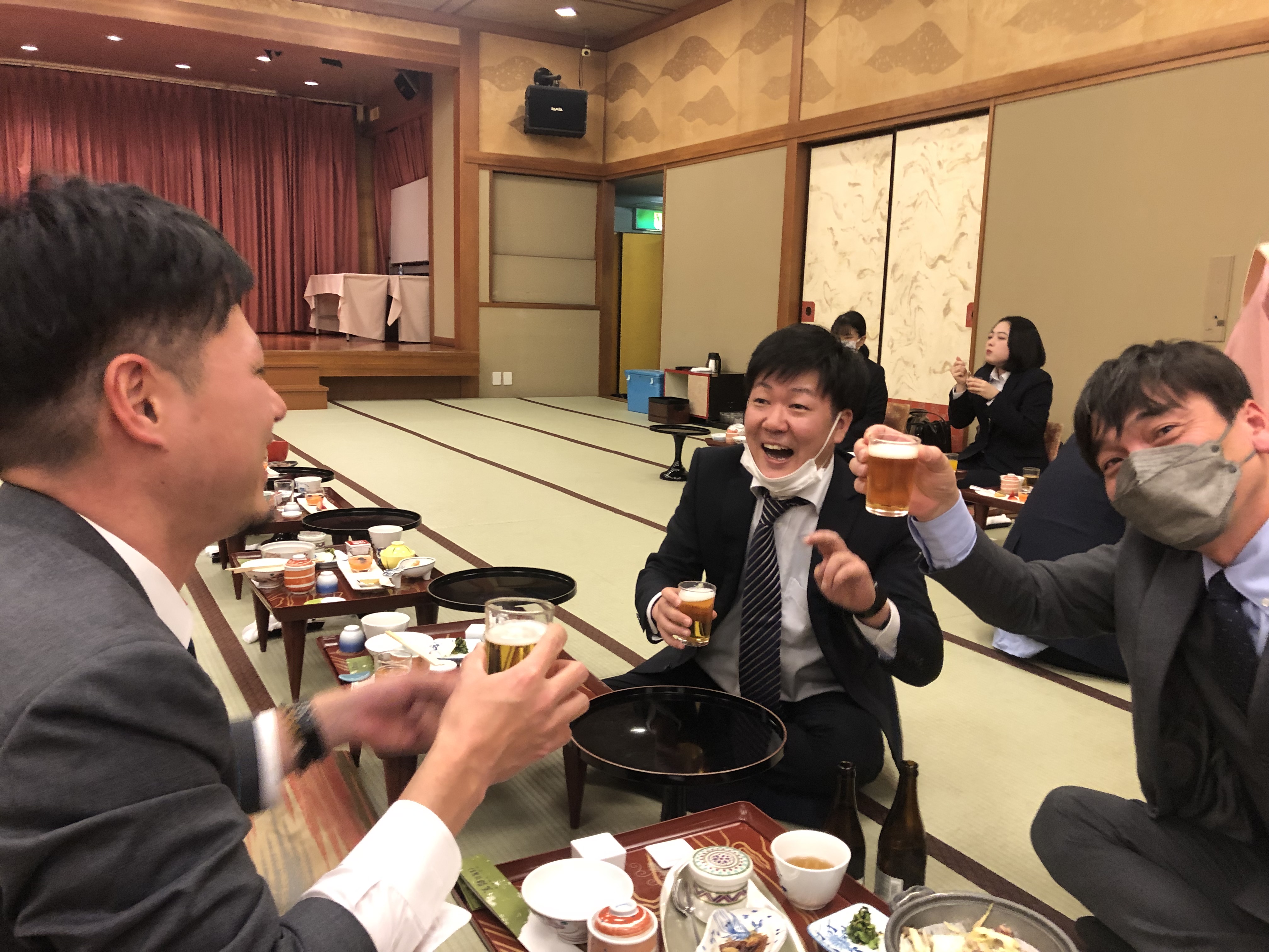 玉造温泉での忘年会