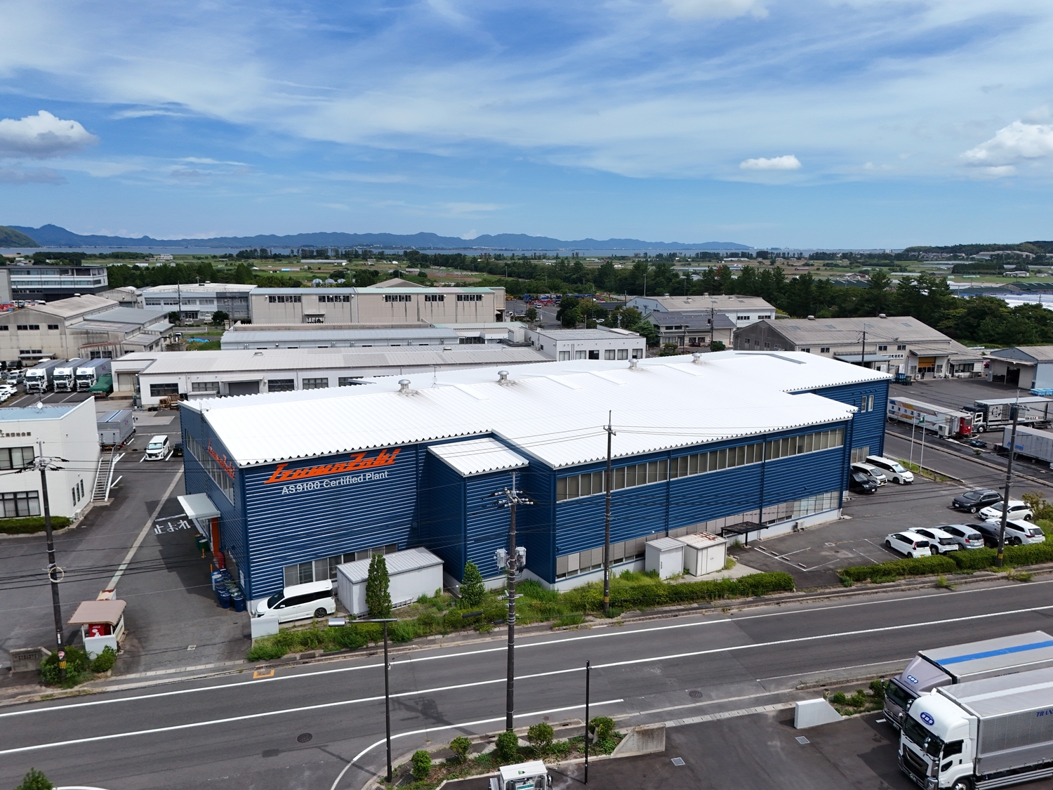 東出雲工場風景