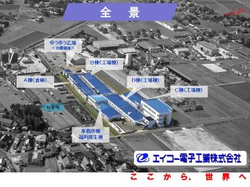 会社の全景です