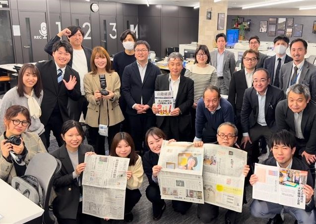 リニューアルした編集フロア