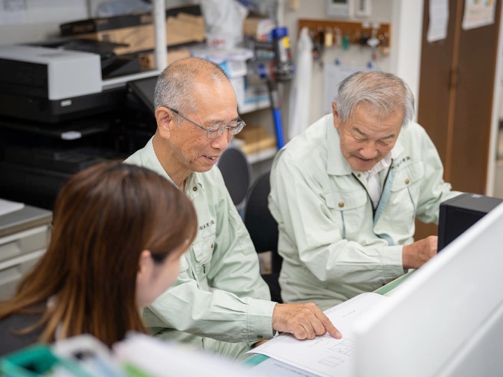 未経験方でも成長できる研修制度を整備!