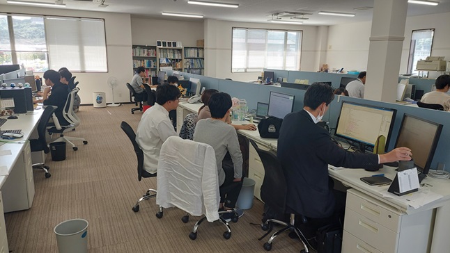仕事風景(本社)