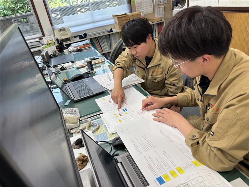 若手社員～若手社員同士で打ち合わせ～