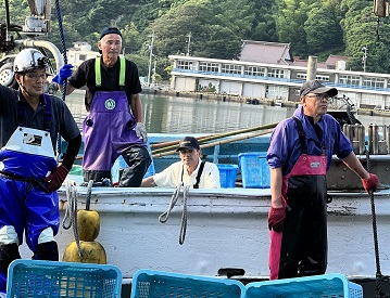 七類定置を支える最高にかっこいい大ベテランたち