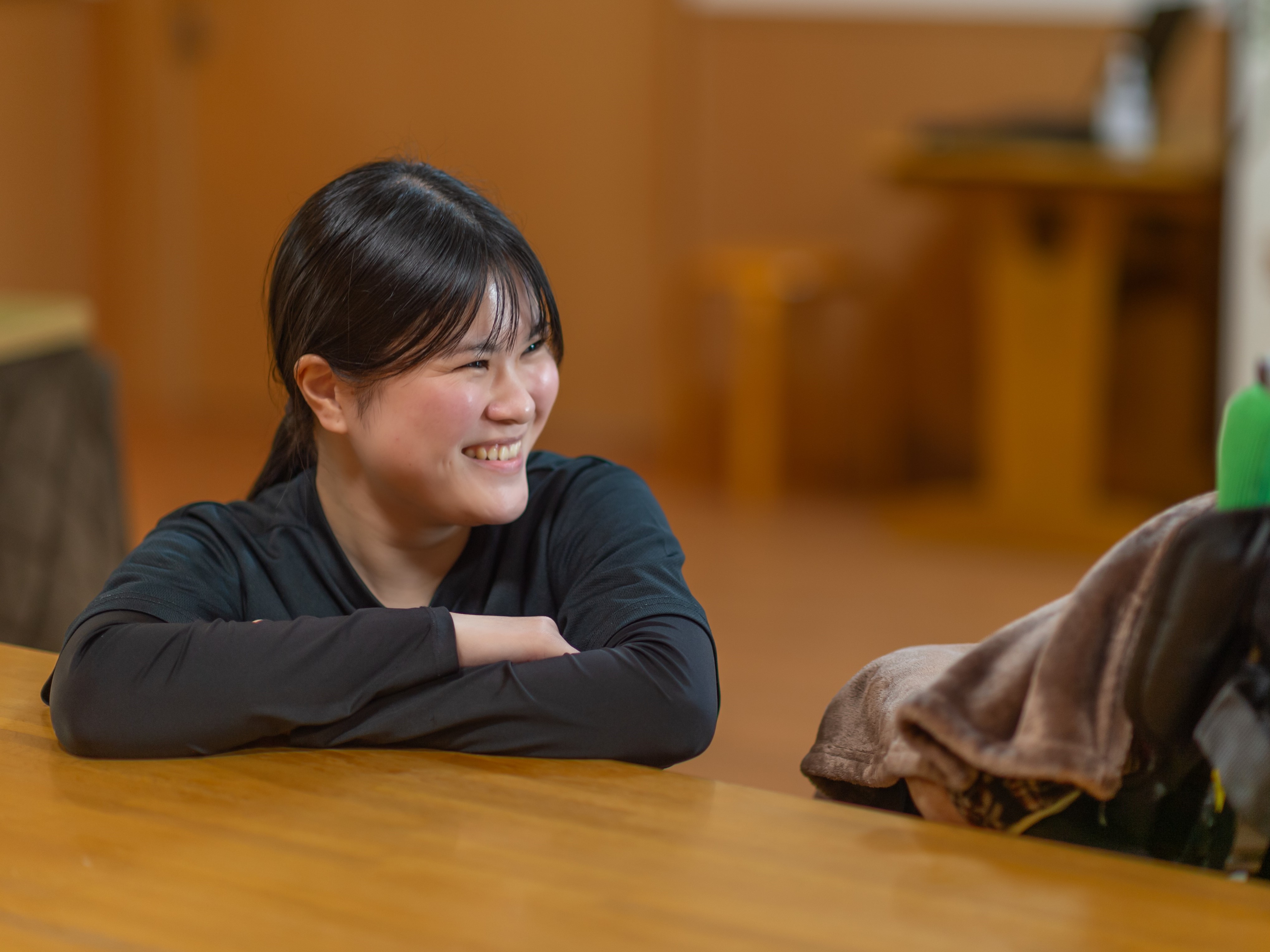 入居者の方とのひととき