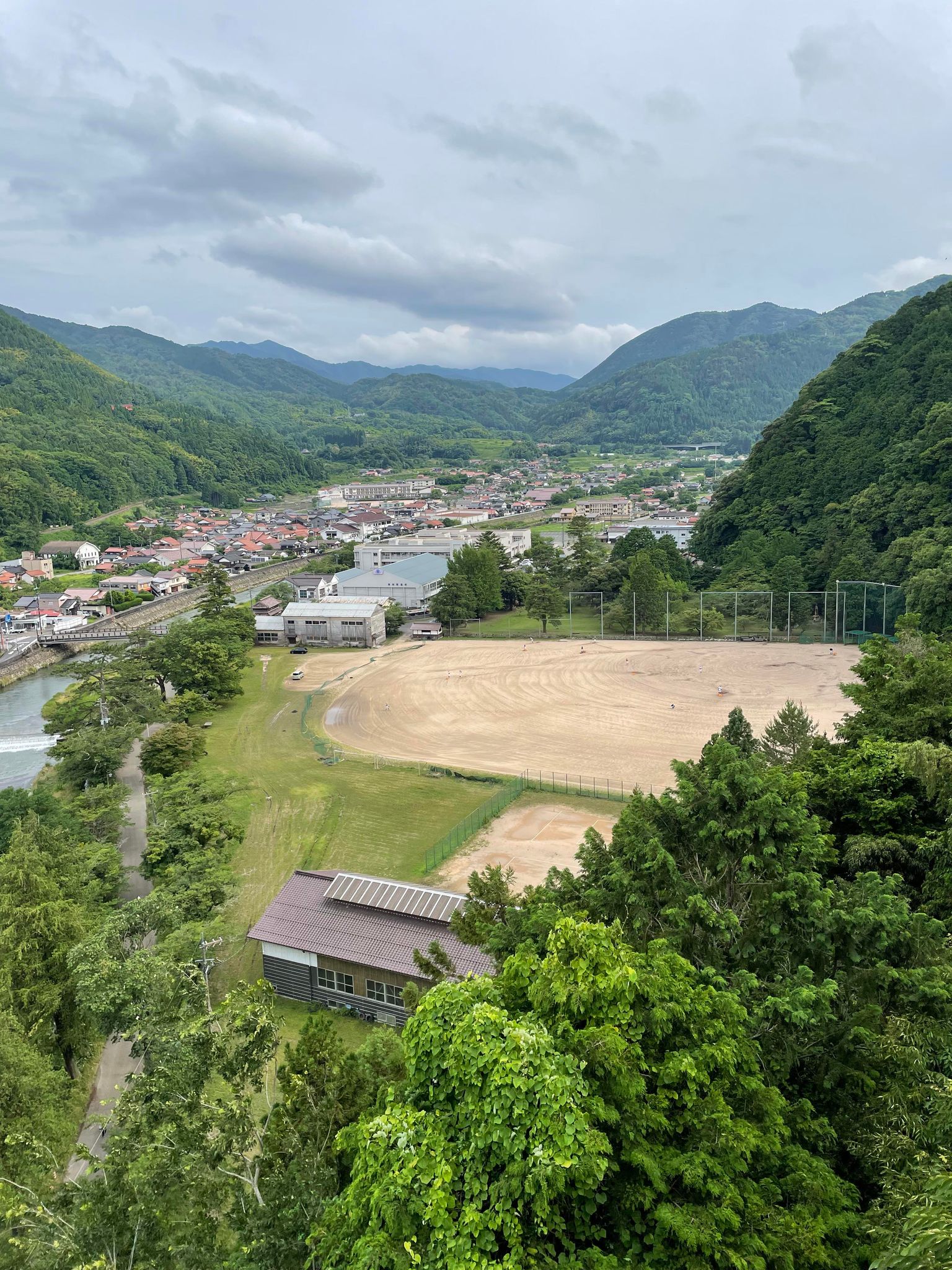 豊かな自然に囲まれた津和野町