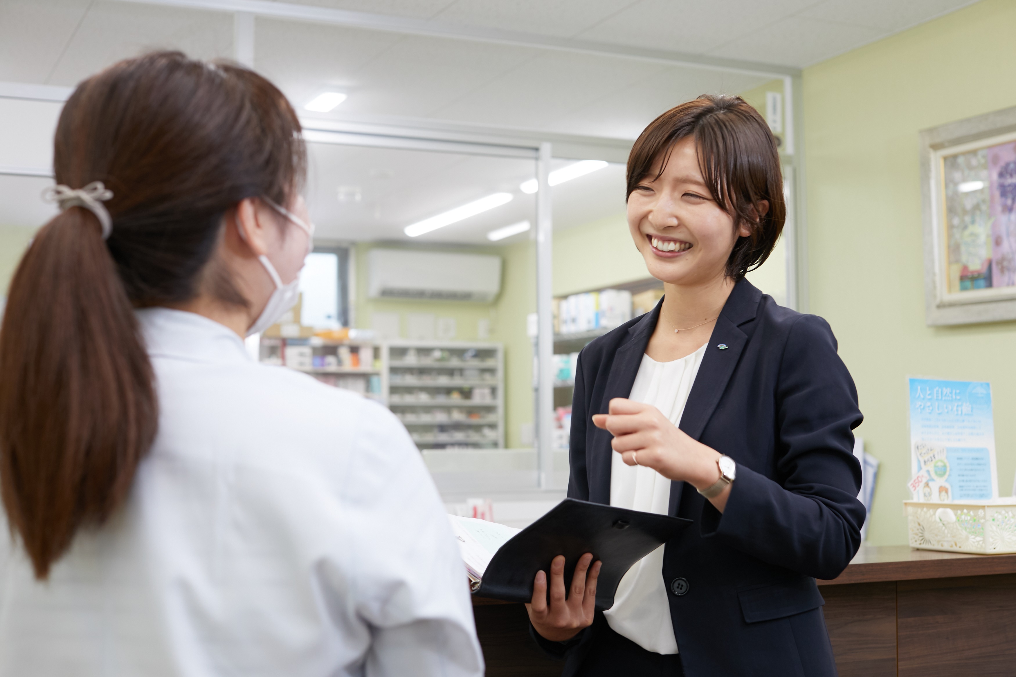 医療機関のお困りごとを聞き一緒に解決へ取り組みます