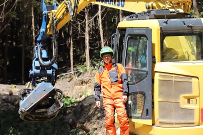 重機も大活躍！