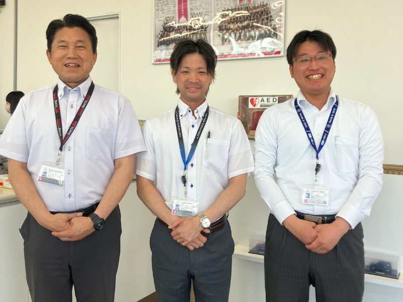 お車の使い方は丁寧に何度でも説明します。